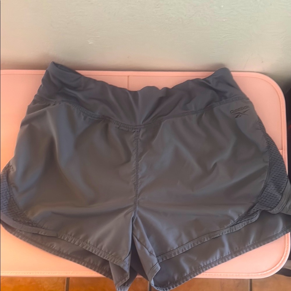 Reebok Women’s Athletic Shorts – Gray, Size M – Great Condition!